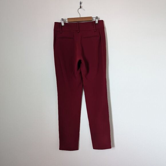 Rag & Bone deep red straight leg lightweight professional dress pants trousers - Picture 5 of 5